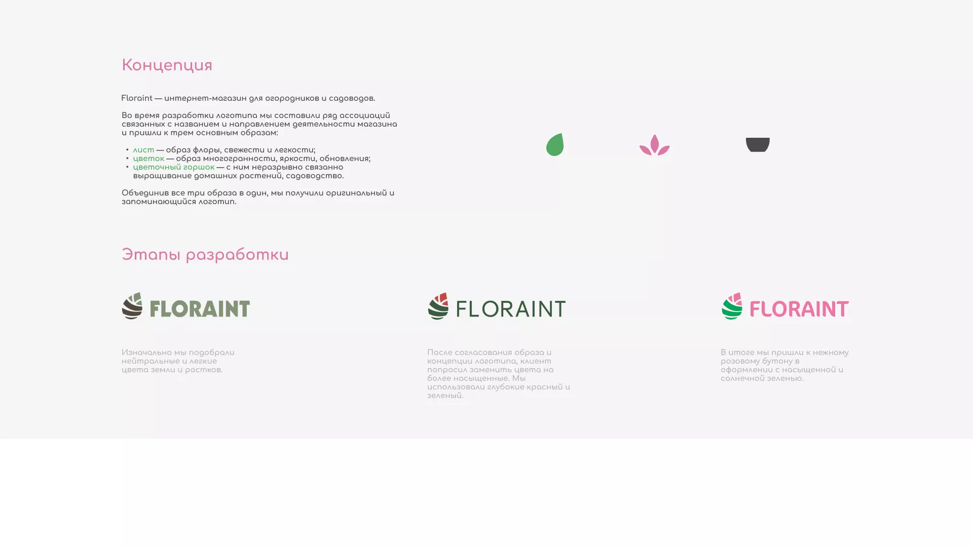 Создание логотипа и интернет-магазина «FLORAINT» в Адыгейске