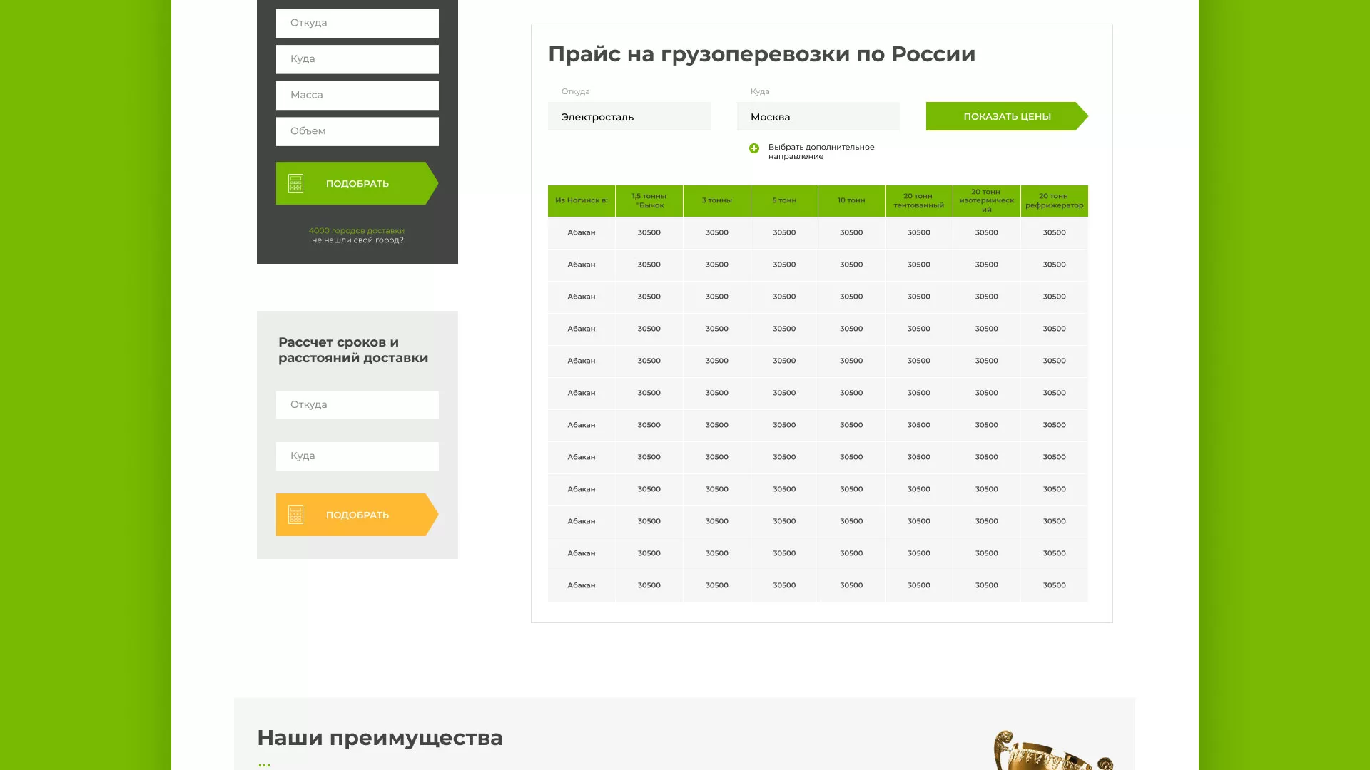 Разработка логотипа и сайта компании «Инком-Логистика» в Адыгейске