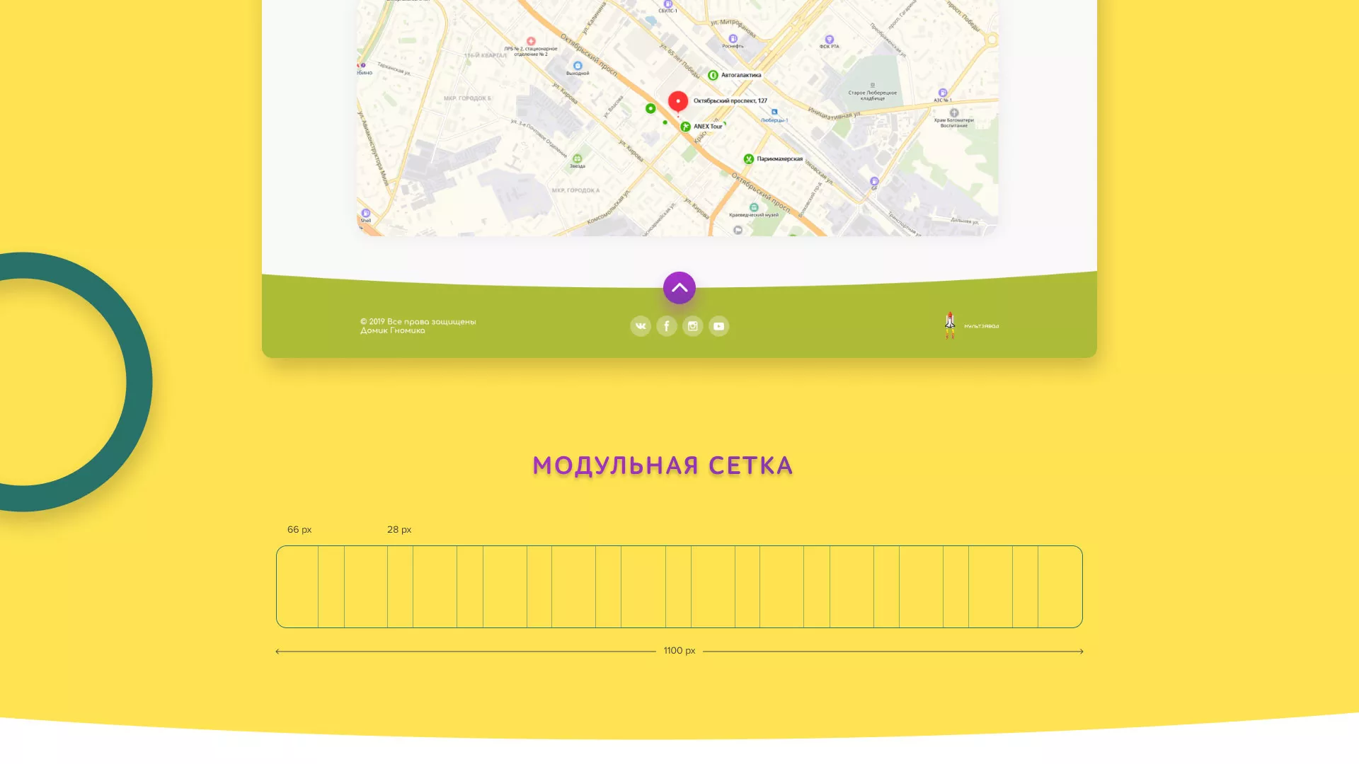 Разработка сайта детского активити-клуба «Домик гномика» в Адыгейске
