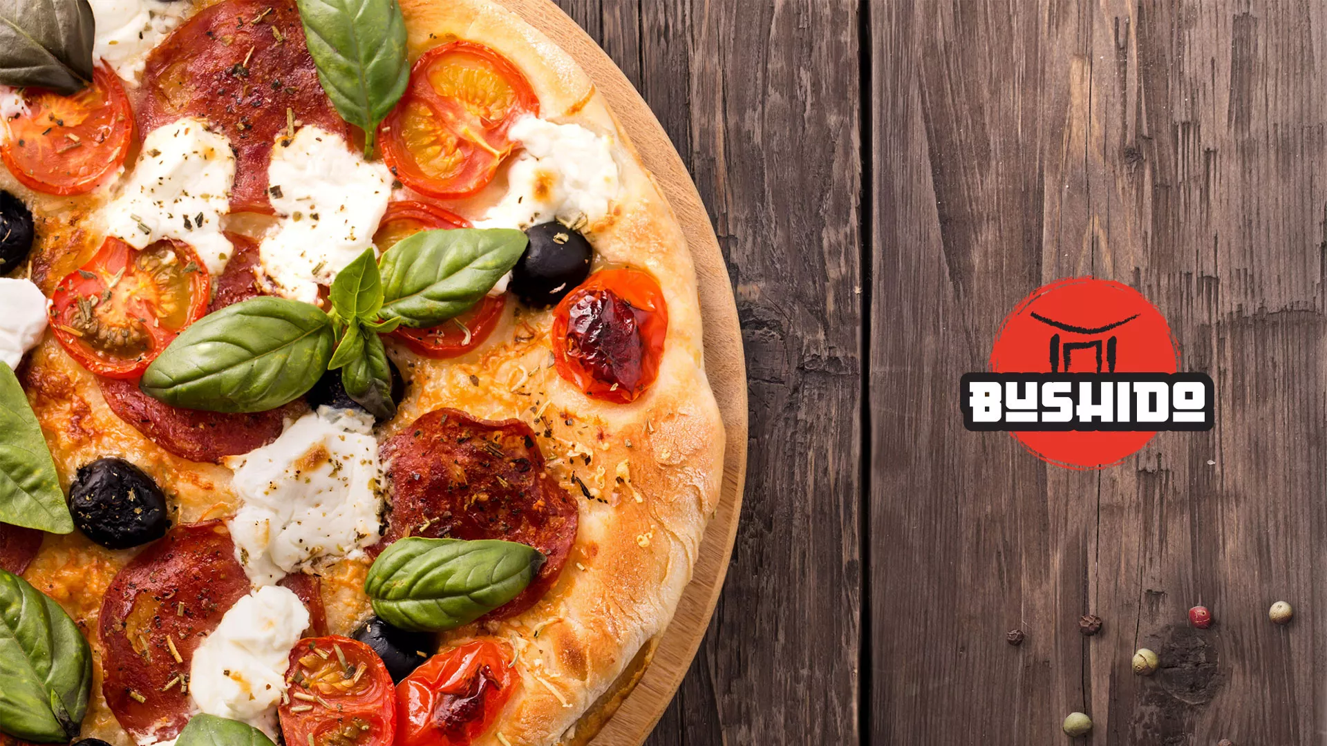 Разработка сайта для пиццерии «BUSHIDO» в Адыгейске