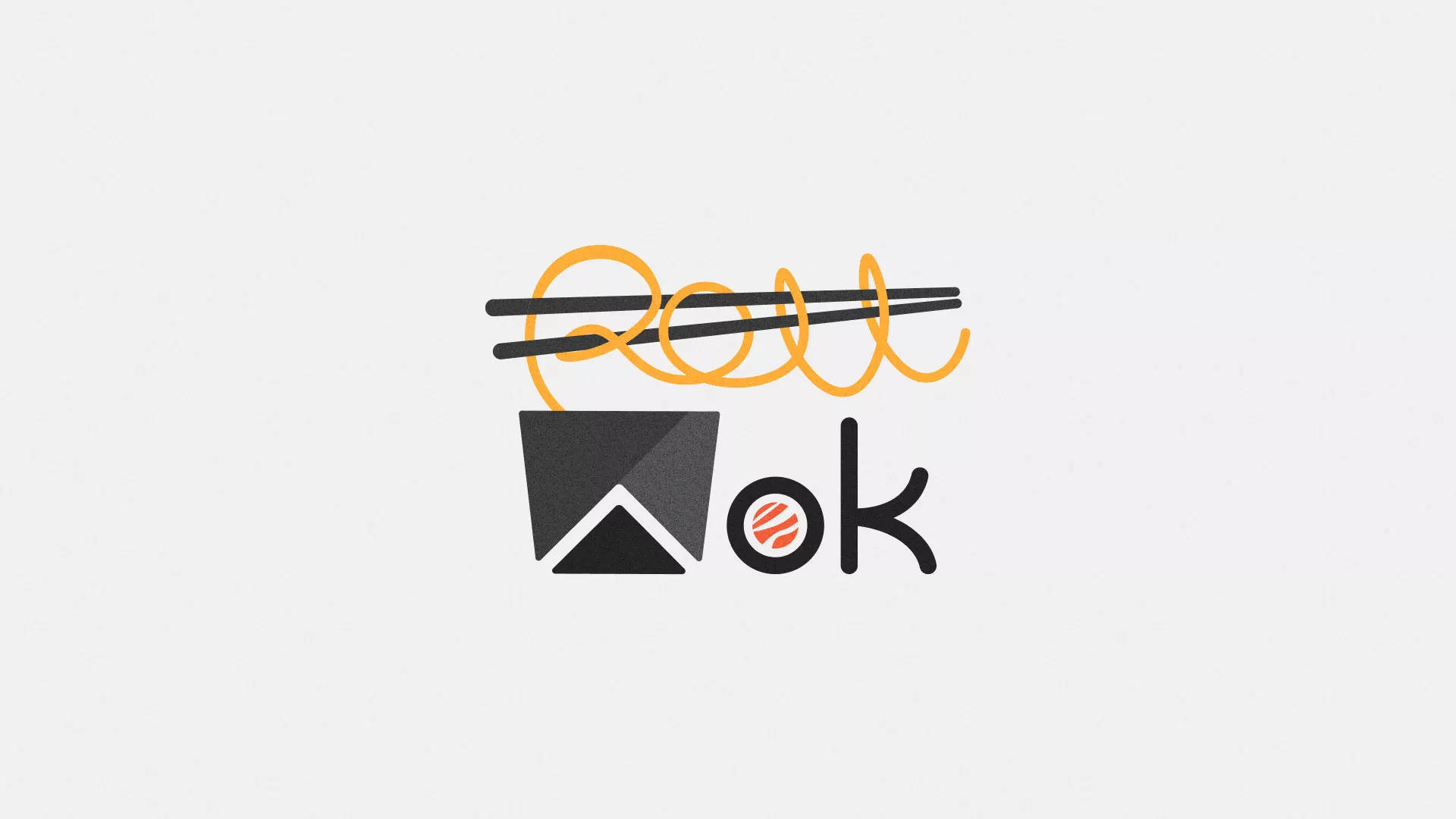 Разработка логотипа в Адыгейске для суши-бара «Roll Wok Club» Разработка логотипа в Адыгейске для суши-бара «Roll Wok Club»